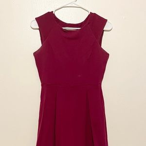 Susan Monaco burgundy dress (size small)